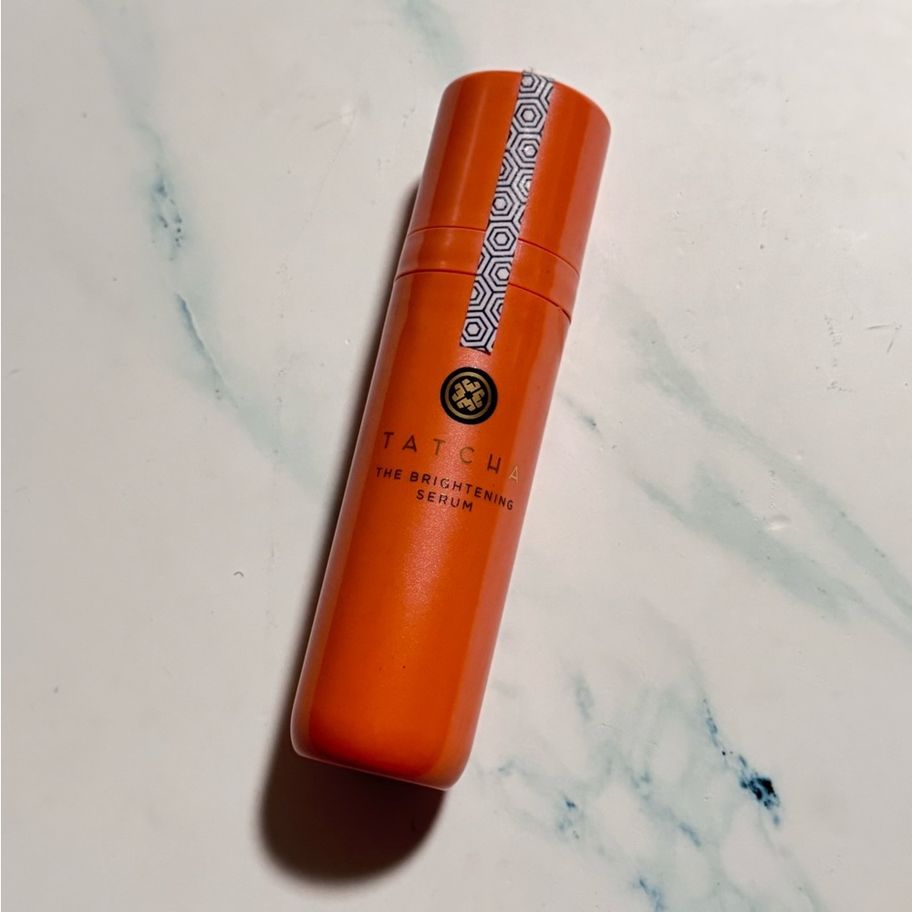 Tatcha Brightening Serum, ideal for hyperpigmentation and dullness. Brand new